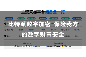 比特派数字加密  保险我方的数字财富安全