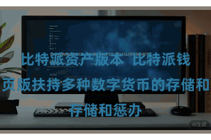 比特派资产版本  比特派钱包网页版扶持多种数字货币的存储和惩办