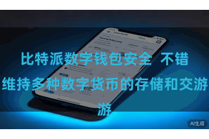 比特派数字钱包安全  不错维持多种数字货币的存储和交游